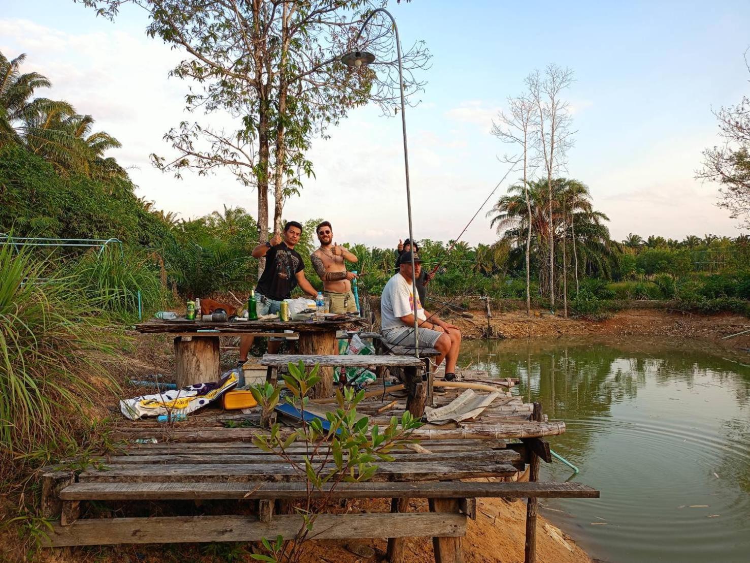 Green Garden Homestay Ban Khlong Wa Exterior foto